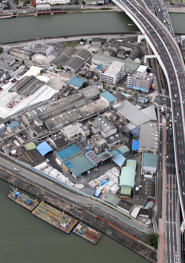 大阪製紙工場